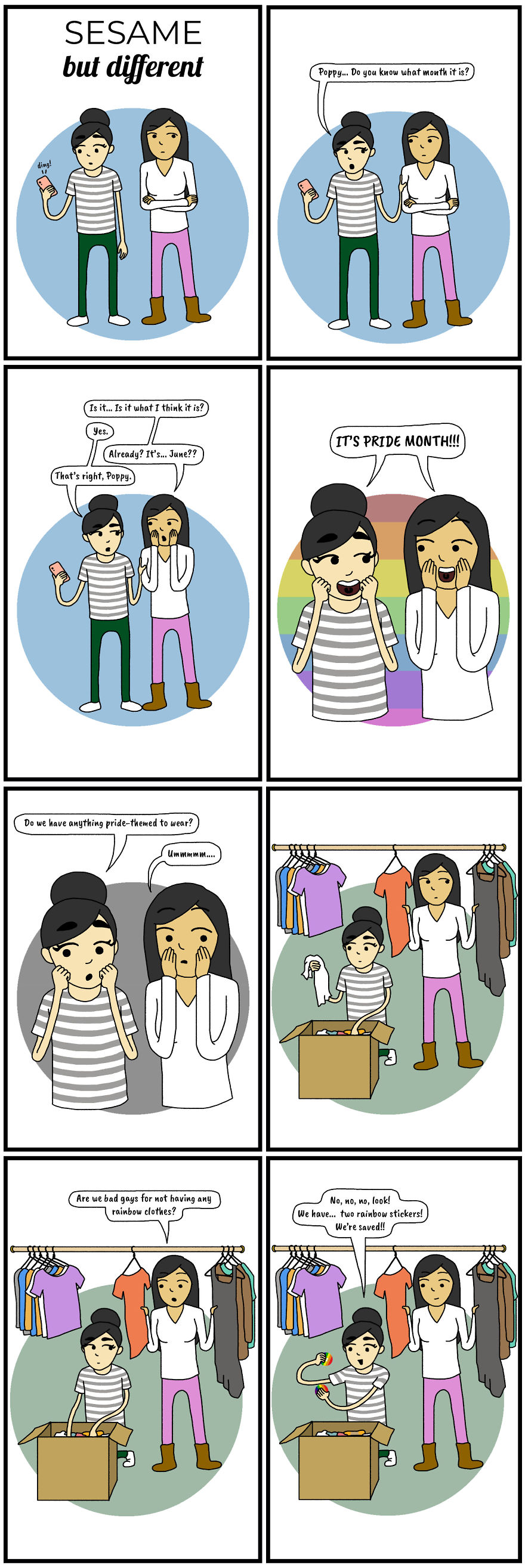 10 Cute And Heartwarming Lesbian Comics I Made About My Relationship With My Girlfriend