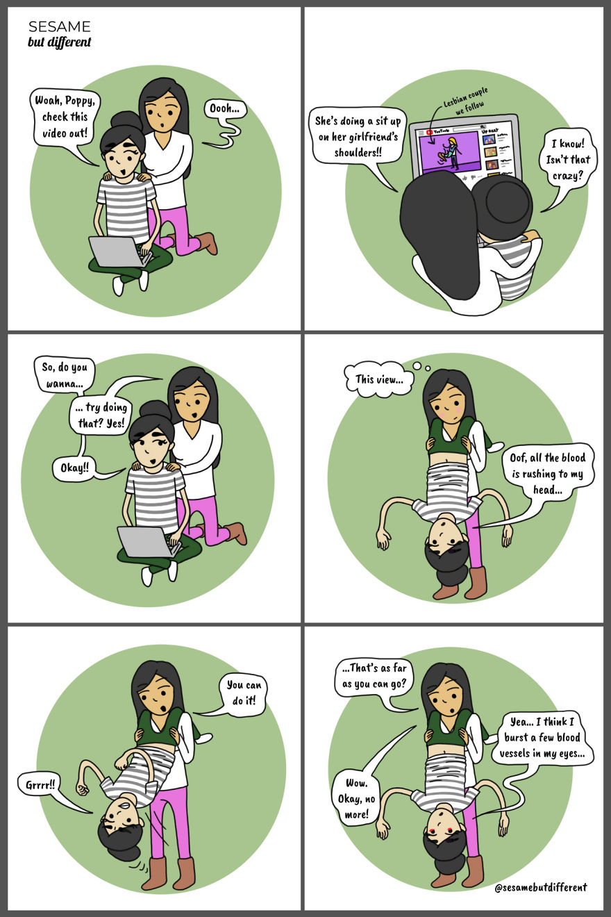 10 Cute And Heartwarming Lesbian Comics I Made About My Relationship With My Girlfriend