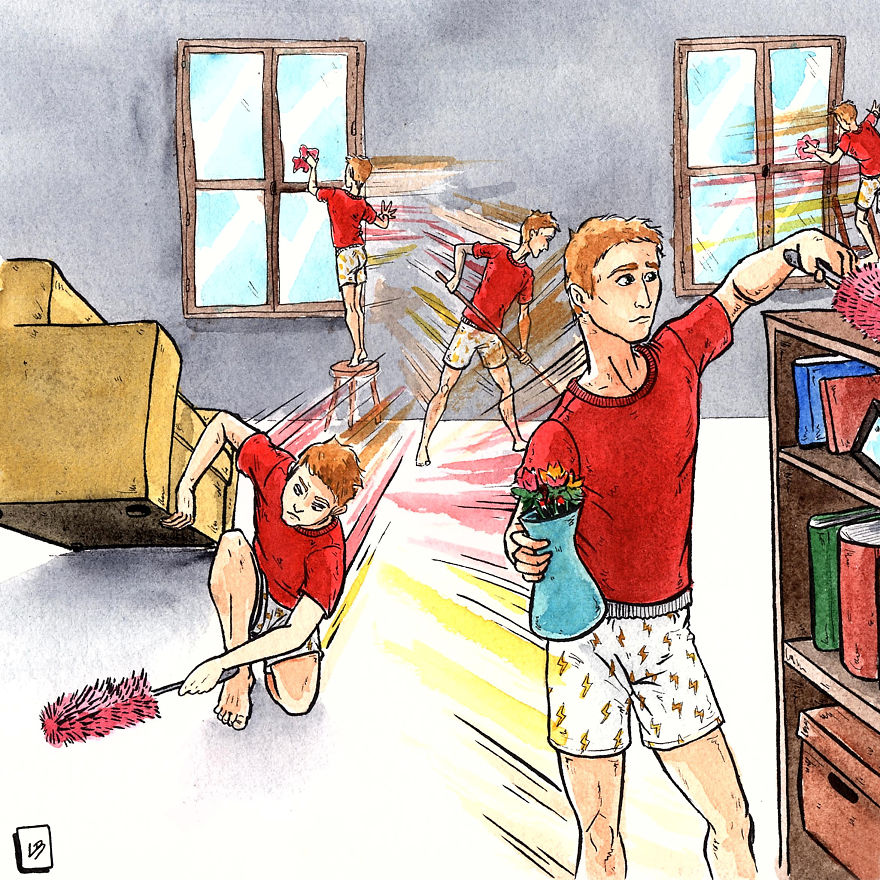 Do A Big Cleaning Like Flash