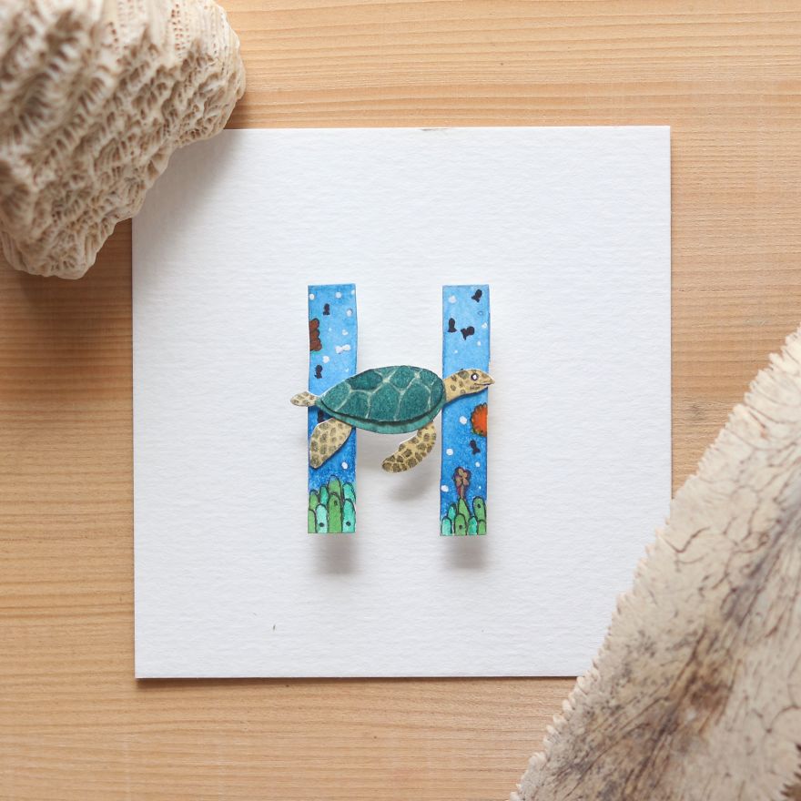 We Made An Alphabet Out Of Endangered Wildlife Species (34 Pics)