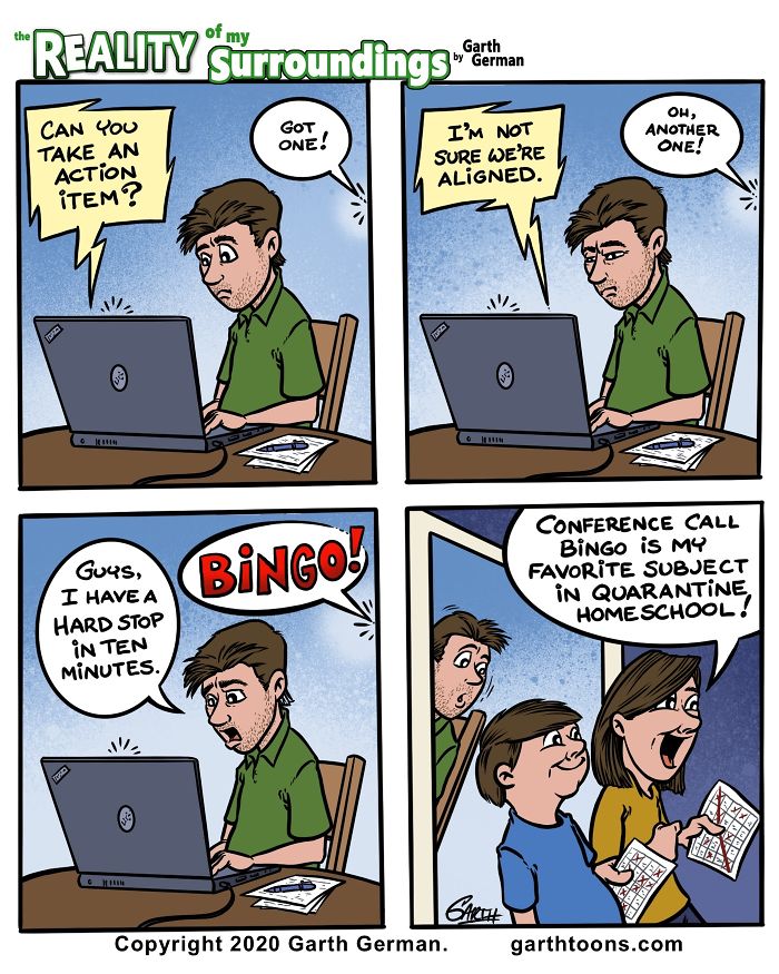 Conference Call Bingo