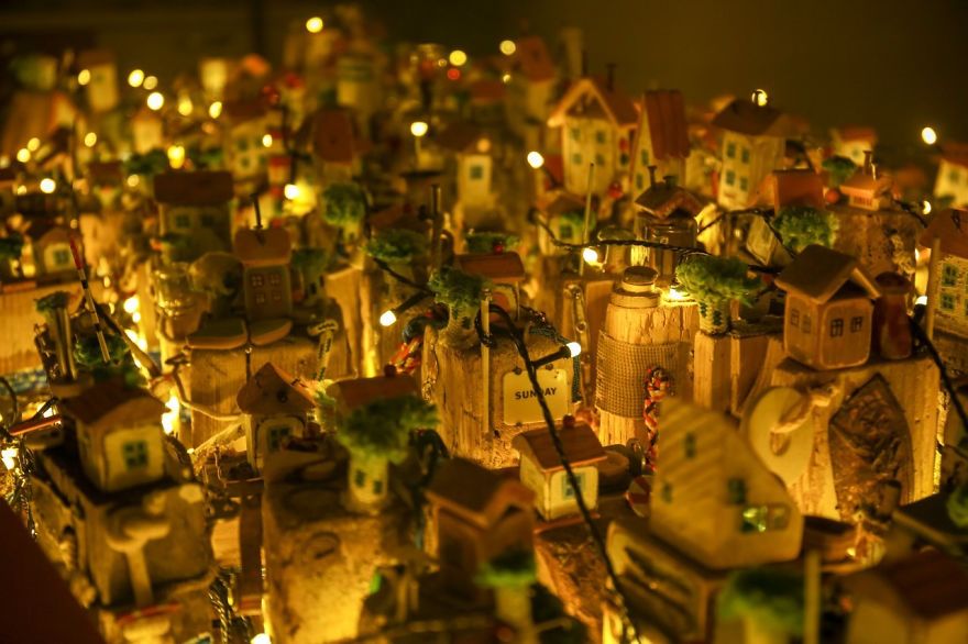 I Created These Miniatures From Beach Trash