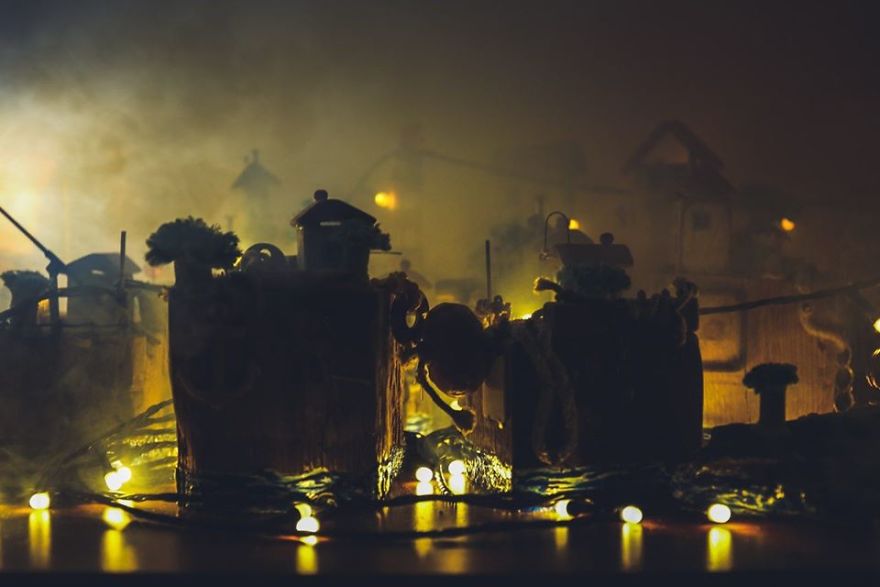 I Created These Miniatures From Beach Trash