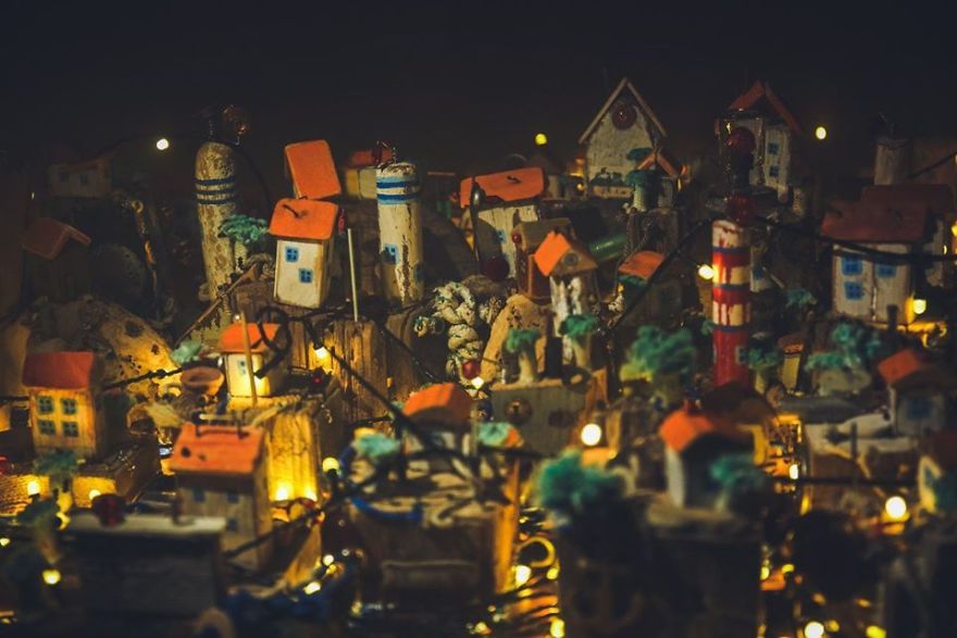 I Created These Miniatures From Beach Trash