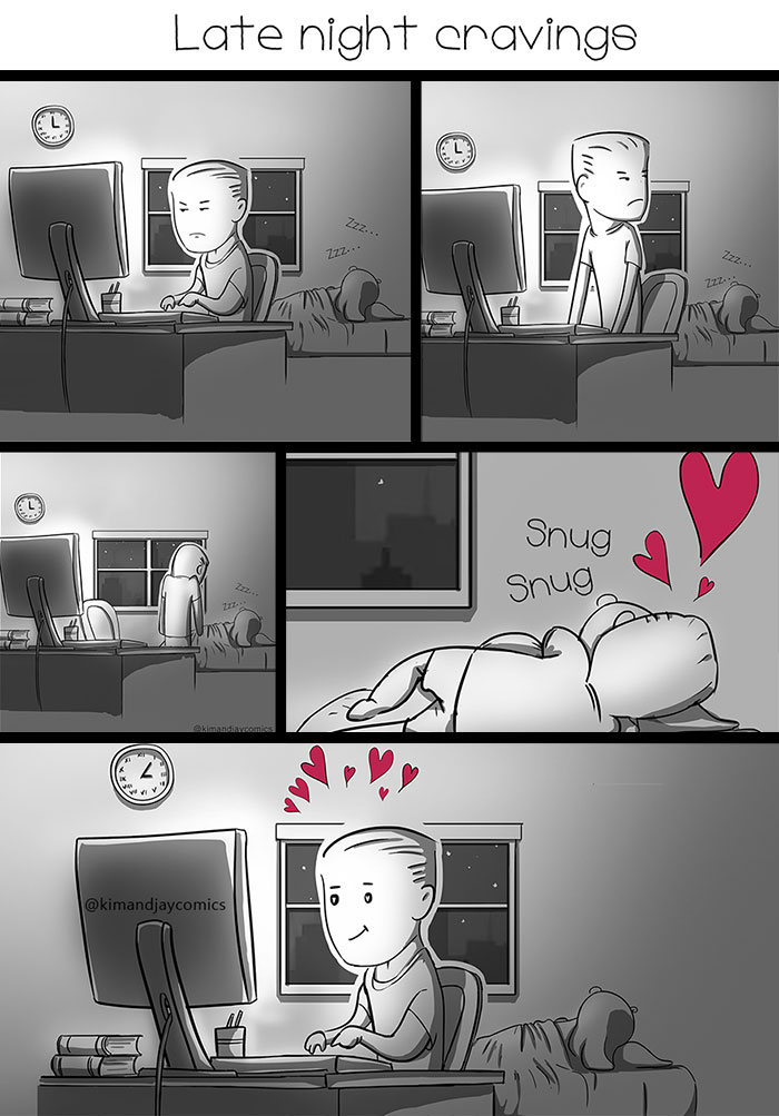 I Illustrated My Relationship With My Fiancée In These 14 Cute And Funny Comics I Illustrated My Relationship With My Fiancée In These 14 Cute And Funny Comics