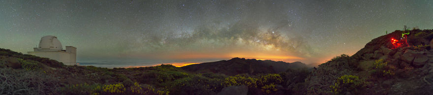 I Worked On A Building Site During Daytime To Explore The Infamous Night Sky Of La Palma At Night With My Camera I Worked On A Building Site During Daytime To Explore The Infamous Night Sky Of La Palma At Night With My Camera