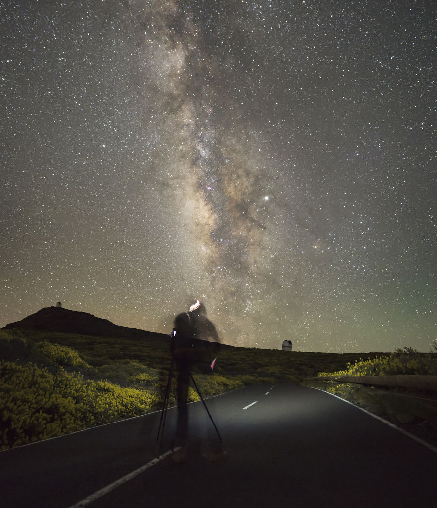 I Worked On A Building Site During Daytime To Explore The Infamous Night Sky Of La Palma At Night With My Camera I Worked On A Building Site During Daytime To Explore The Infamous Night Sky Of La Palma At Night With My Camera