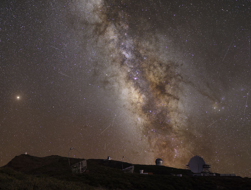 I Worked On A Building Site During Daytime To Explore The Infamous Night Sky Of La Palma At Night With My Camera I Worked On A Building Site During Daytime To Explore The Infamous Night Sky Of La Palma At Night With My Camera