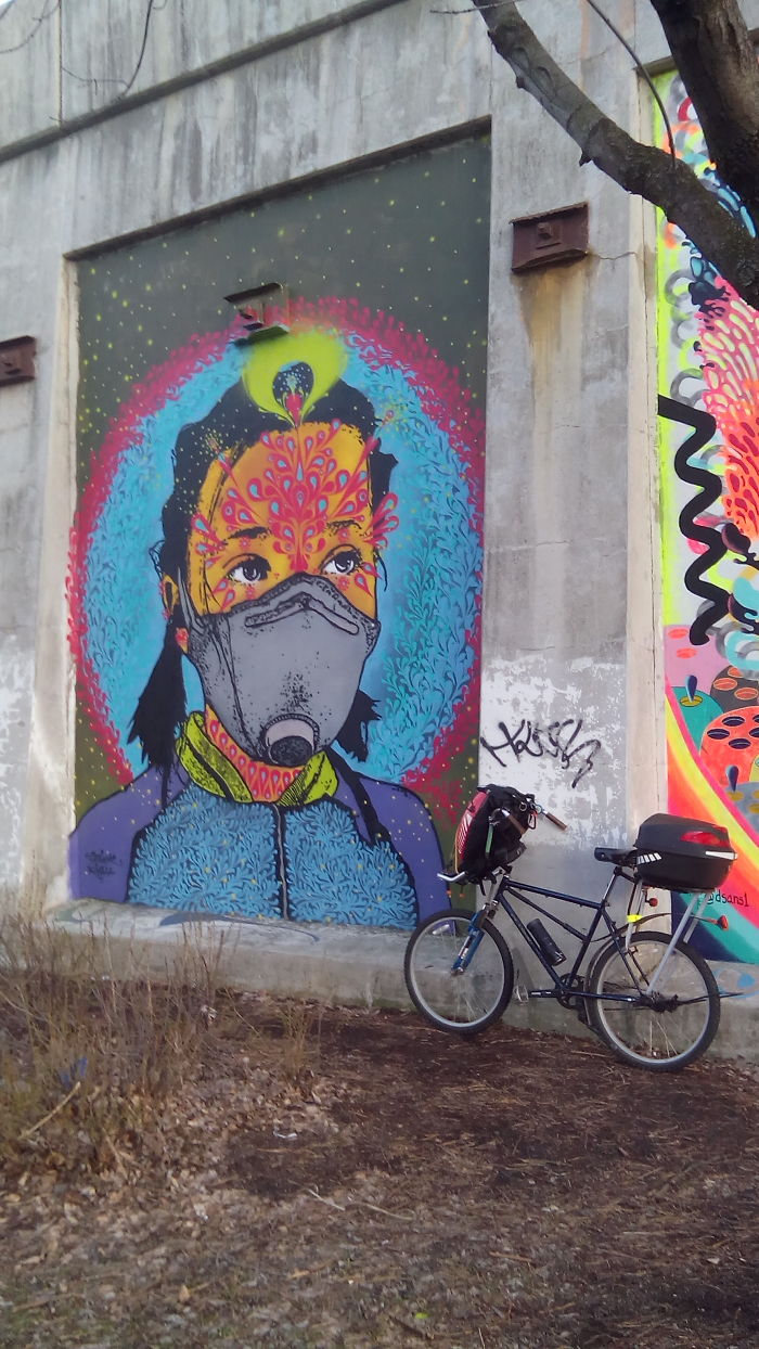 Hubbard Street Mural In Chicago