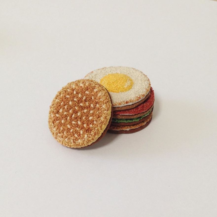 Japanese Artist Makes Embroidery So Realistic That It Makes You Want To Eat It