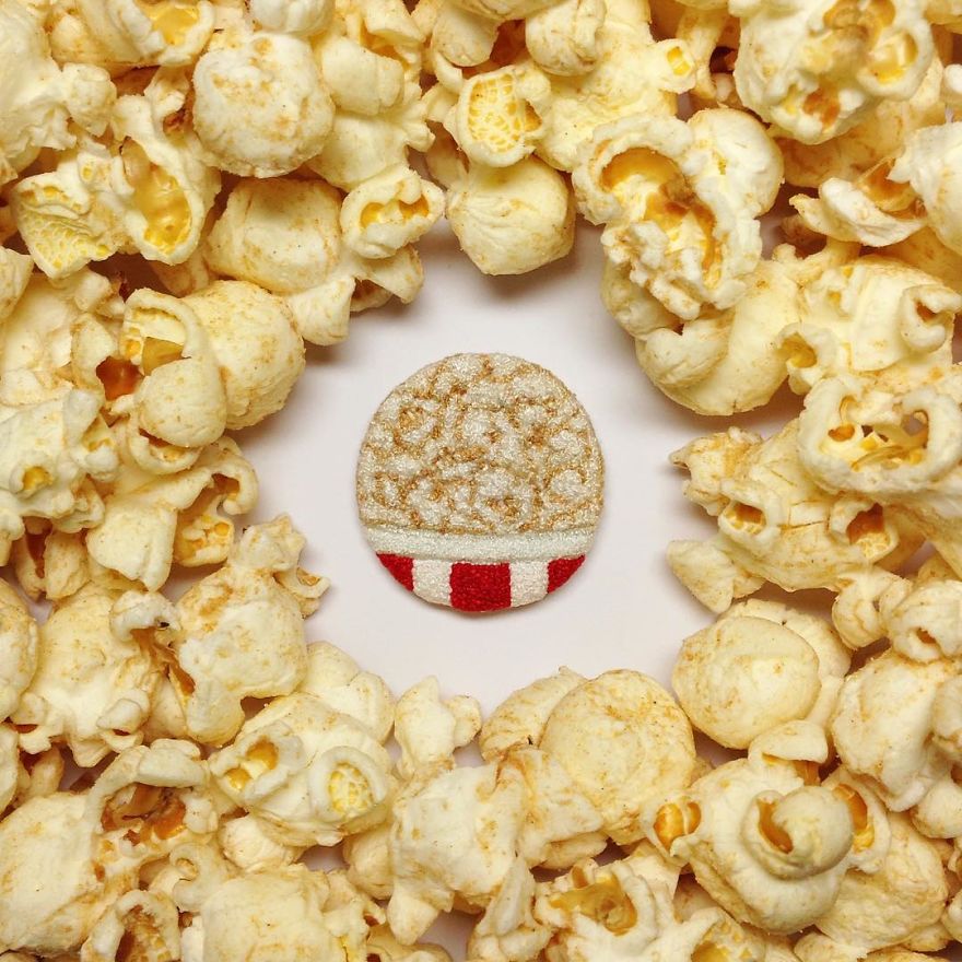 Japanese Artist Makes Embroidery So Realistic That It Makes You Want To Eat It