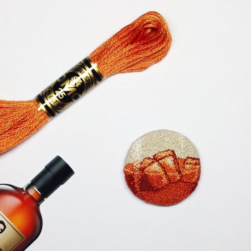 Japanese Artist Makes Embroidery So Realistic That It Makes You Want To Eat It