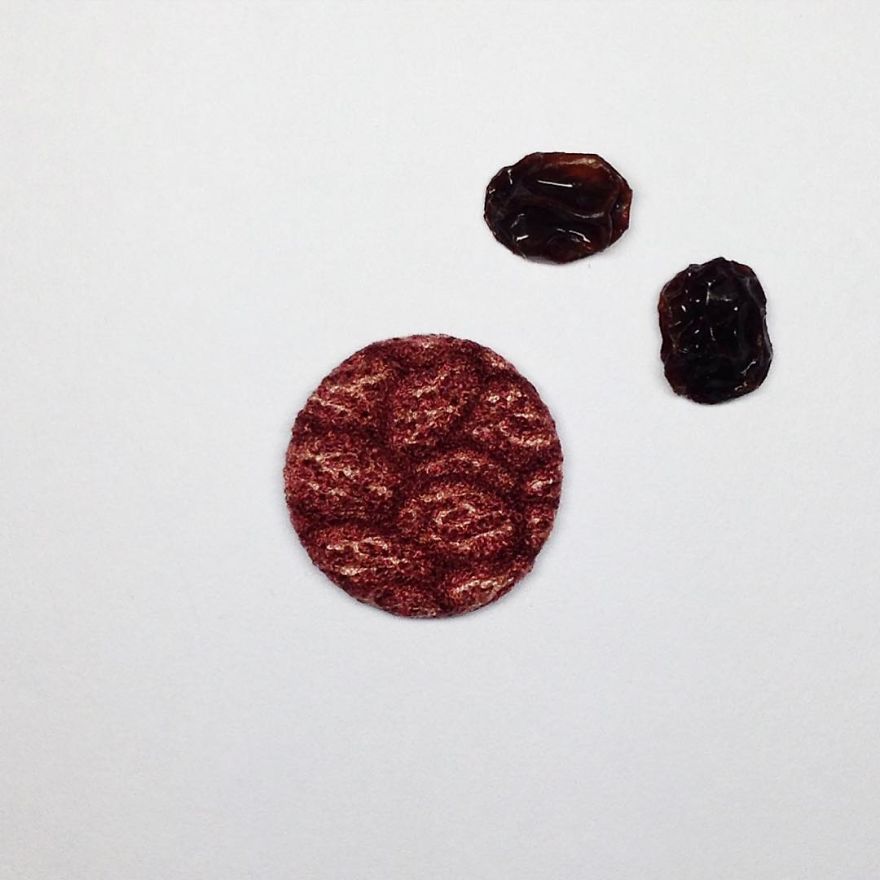 Japanese Artist Makes Embroidery So Realistic That It Makes You Want To Eat It