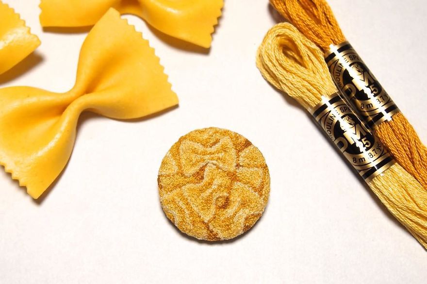 Japanese Artist Makes Embroidery So Realistic That It Makes You Want To Eat It