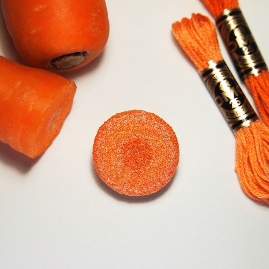 Japanese Artist Makes Embroidery So Realistic That It Makes You Want To Eat It