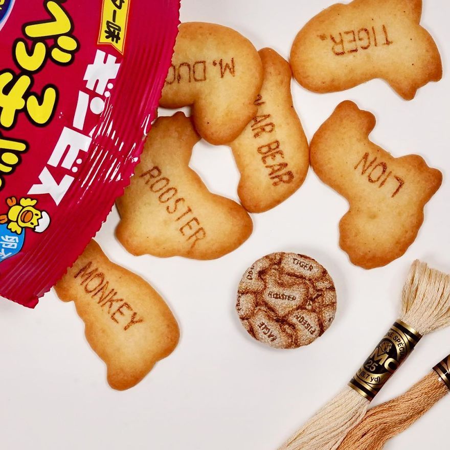 Japanese Artist Makes Embroidery So Realistic That It Makes You Want To Eat It