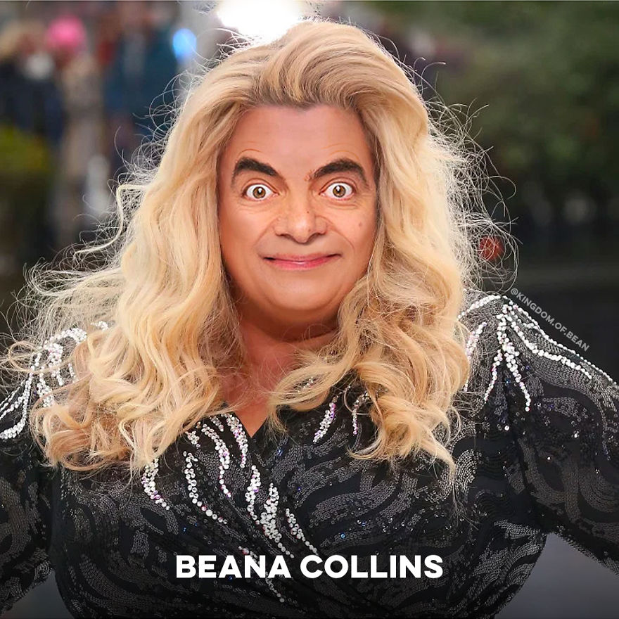 Gemma Collins As Mr. Bean