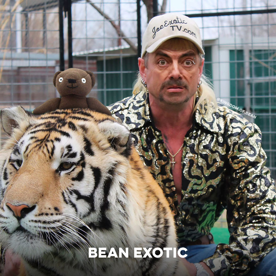 Joe Exotic As Mr. Bean
