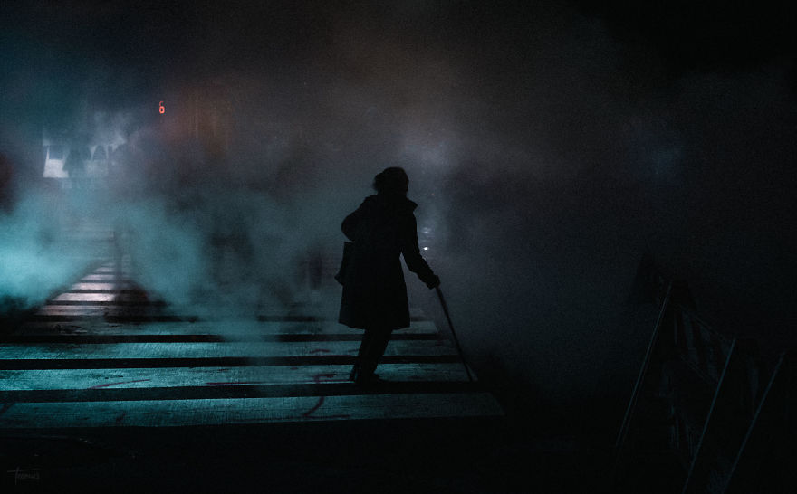 Gotham And Blade Runner Inspired Photos Of New York Before The Lockdown