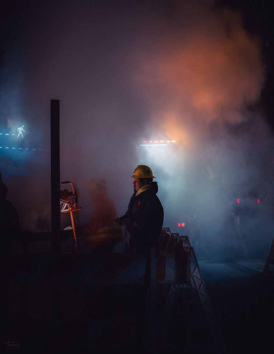 Gotham And Blade Runner Inspired Photos Of New York Before The Lockdown