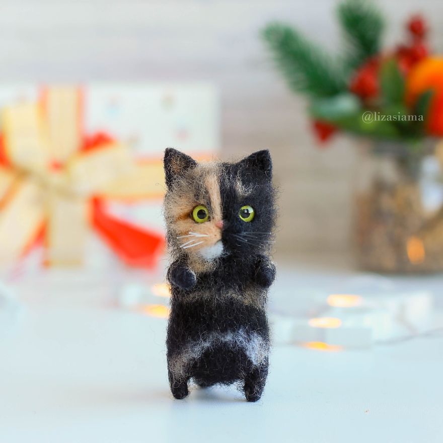 Russian Artist Produces Kittens Made Of Wool So Cute You Will Want One