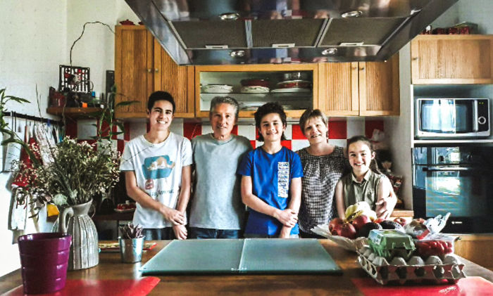 Matis, André, Thomas, Laurence, And Loan (Plouay, France)