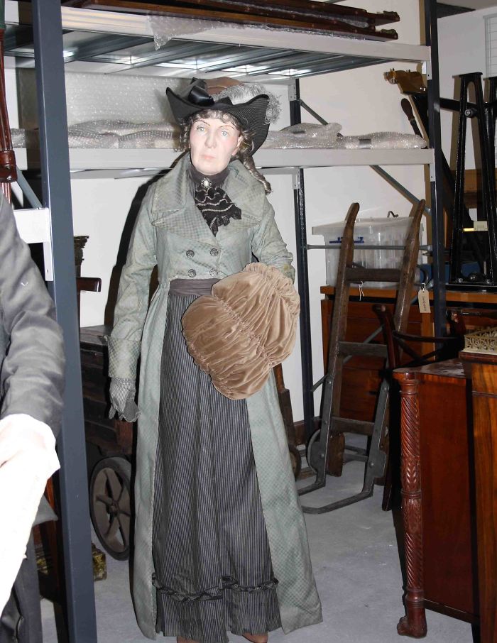 Mannequins At Bank Of England Museum