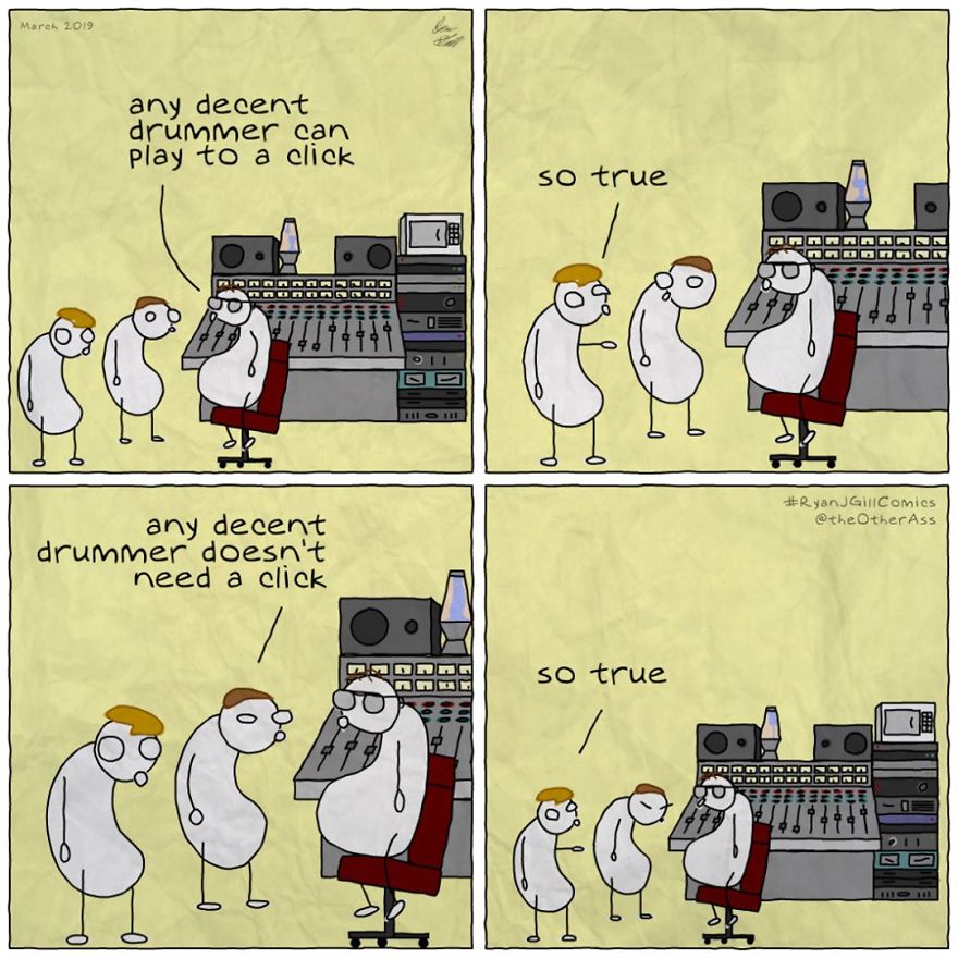 Music Comics That Are All Too Relatable