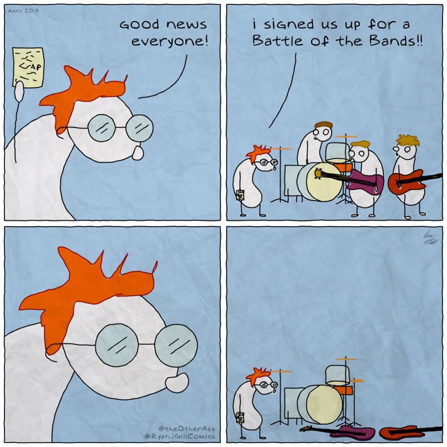 Music Comics That Are All Too Relatable