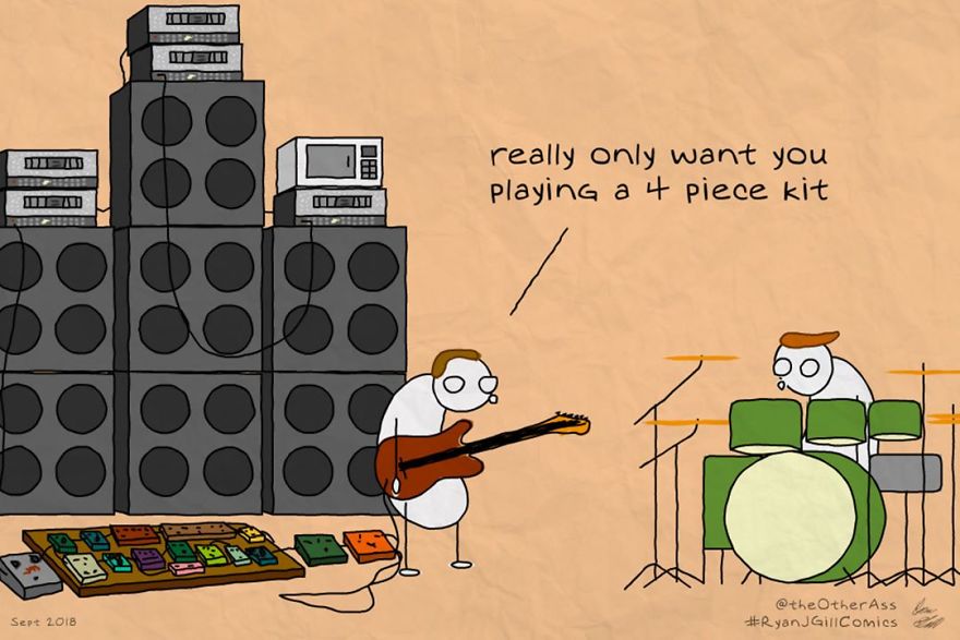 Music Comics That Are All Too Relatable