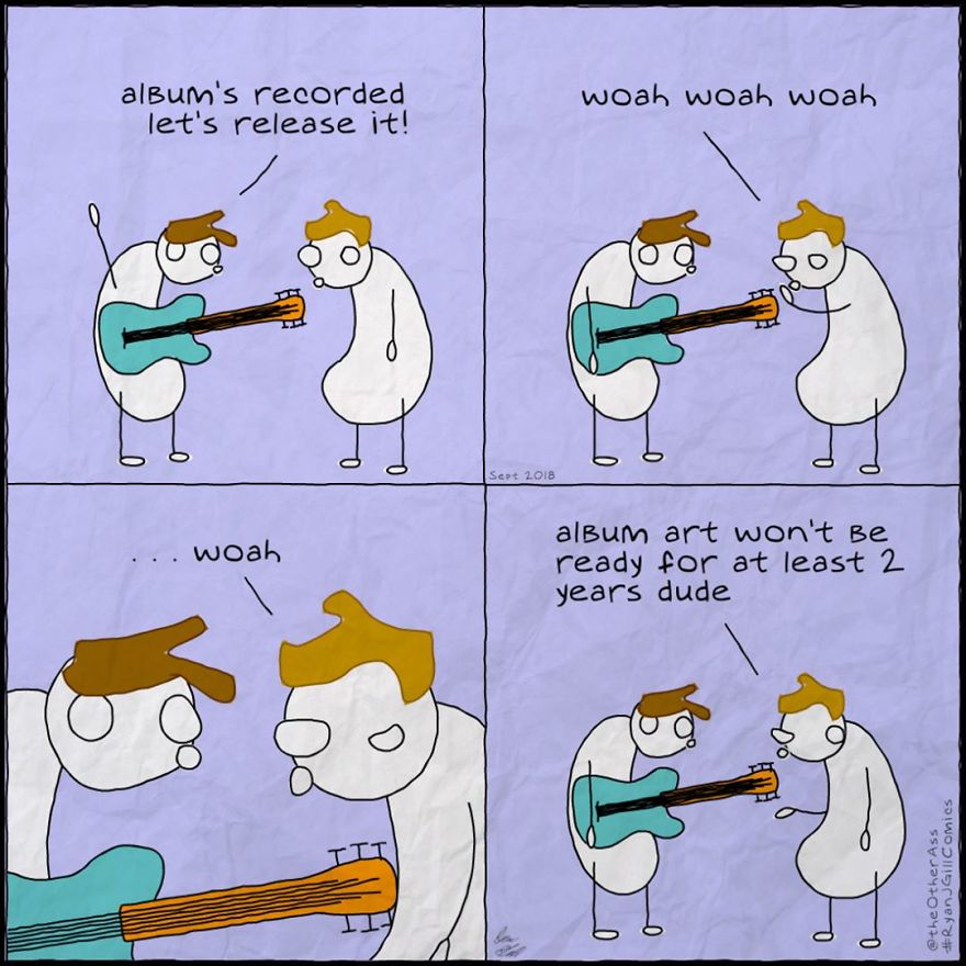 Music Comics That Are All Too Relatable