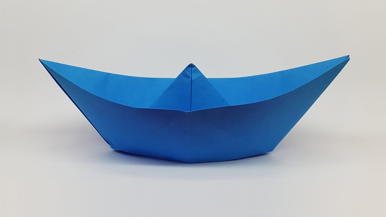 Paper Boat | How To Make A Origami Boat | Origami Step By Step Tutorial