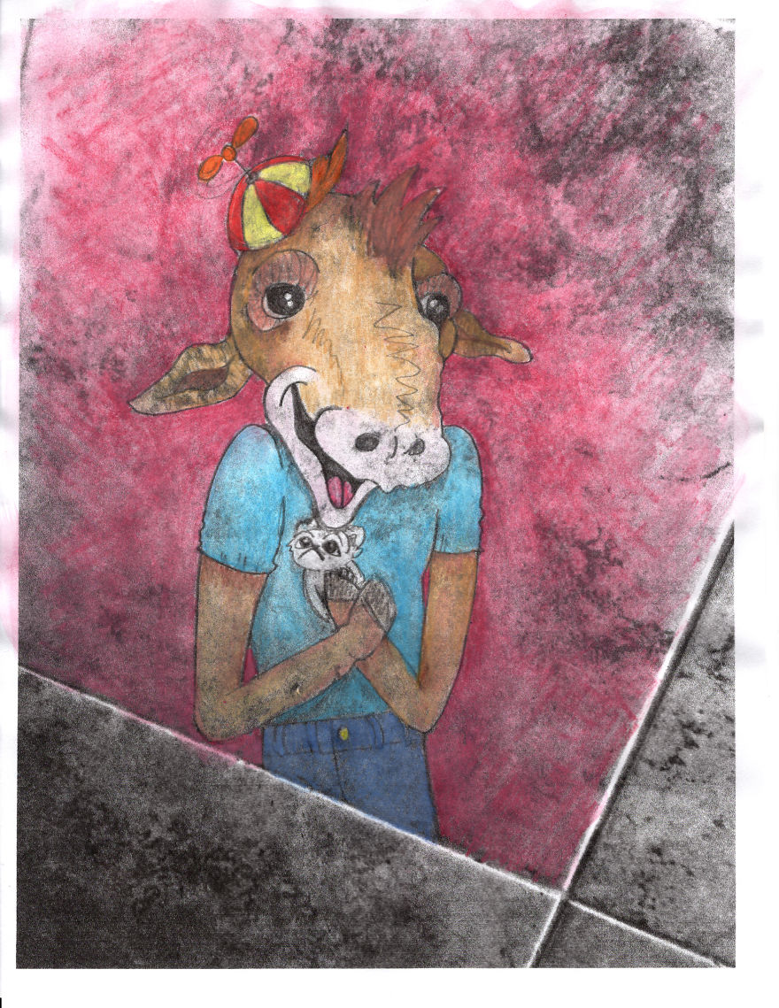 Quirky Drawings Inspired By My Shower Tiles.