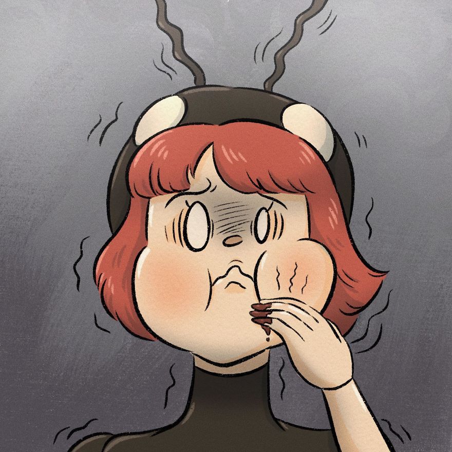 Thai Artist Illustrates A Thought-Provoking Story About A Butterfly And A Fly