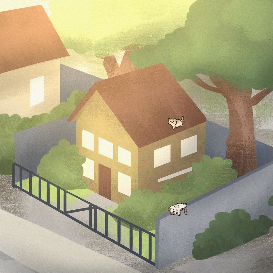 Thai Artist Illustrates A Thought-Provoking Story About A Butterfly And A Fly