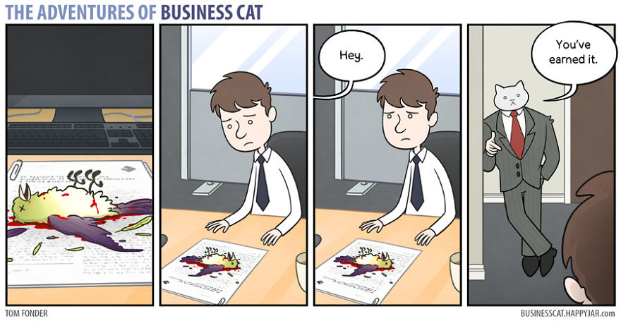 The Adventures Of Business Cat P.1 The Adventures Of Business Cat P.1