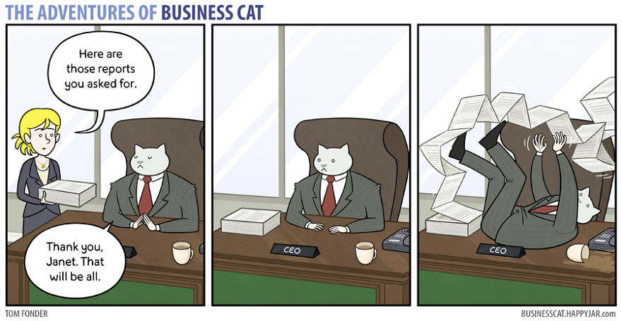 The Adventures Of Business Cat P.1 The Adventures Of Business Cat P.1