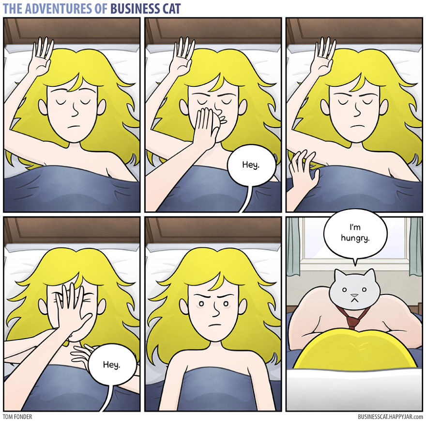 The Adventures Of Business Cat P.1