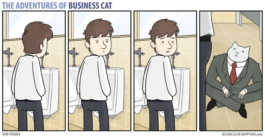 The Adventures Of Business Cat P.1