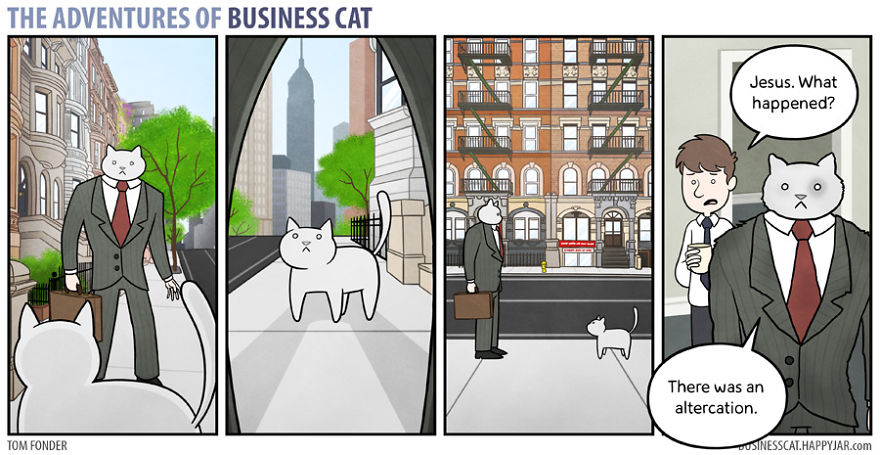 The Adventures Of Business Cat P.1 The Adventures Of Business Cat P.1