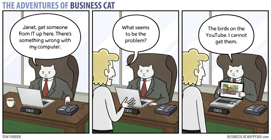 The Adventures Of Business Cat P.1 The Adventures Of Business Cat P.1