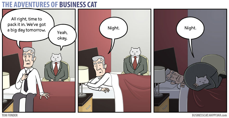 The Adventures Of Business Cat P.1