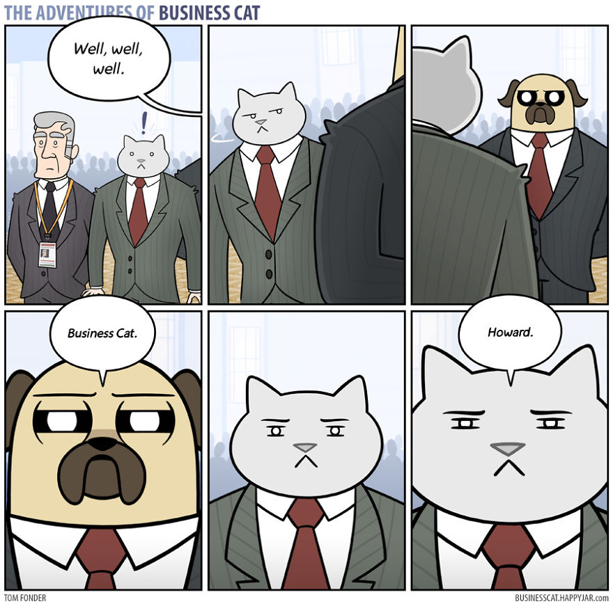 The Adventures Of Business Cat P.1