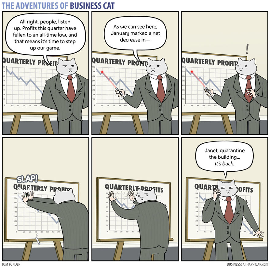 The Adventures Of Business Cat P.1