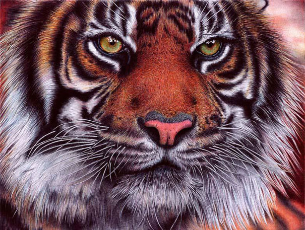 The Incredible Ballpoint Pen Drawings Of A Self-Taught Artist Will Impress You