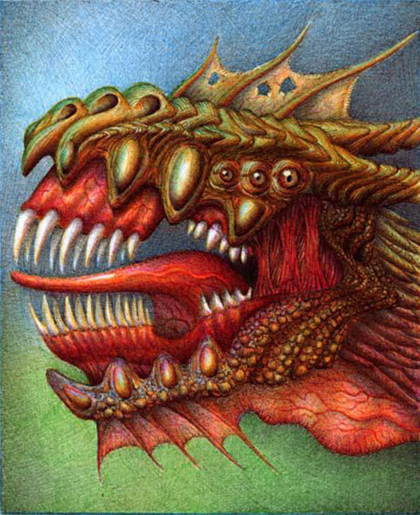 The Incredible Ballpoint Pen Drawings Of A Self-Taught Artist Will Impress You