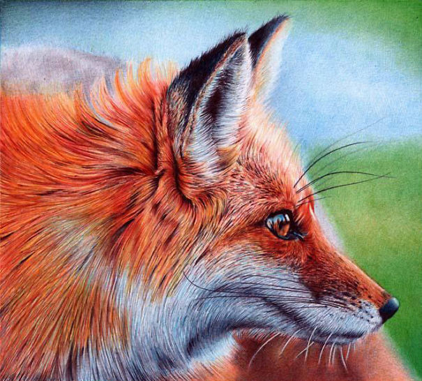 The Incredible Ballpoint Pen Drawings Of A Self-Taught Artist Will Impress You