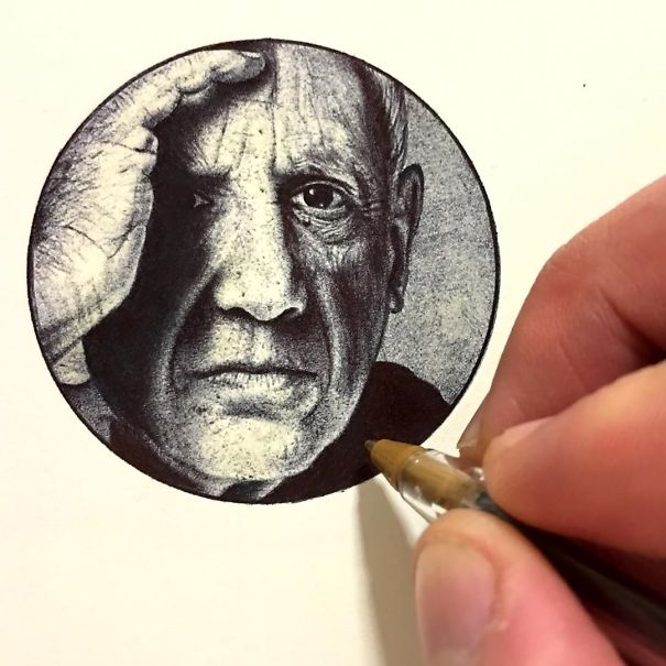 The Incredible Ballpoint Pen Drawings Of A Self-Taught Artist Will Impress You