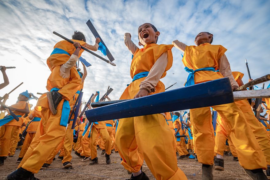 The Dancers' Joy After The Festival