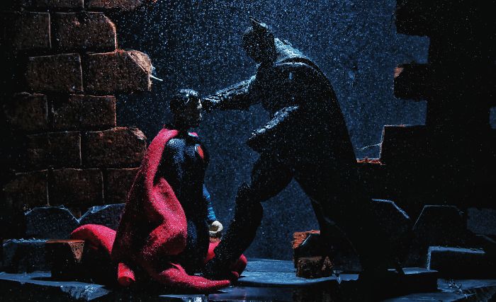 My 22 Miniature Action Scenes With Superhero Toys From DC And Marvel